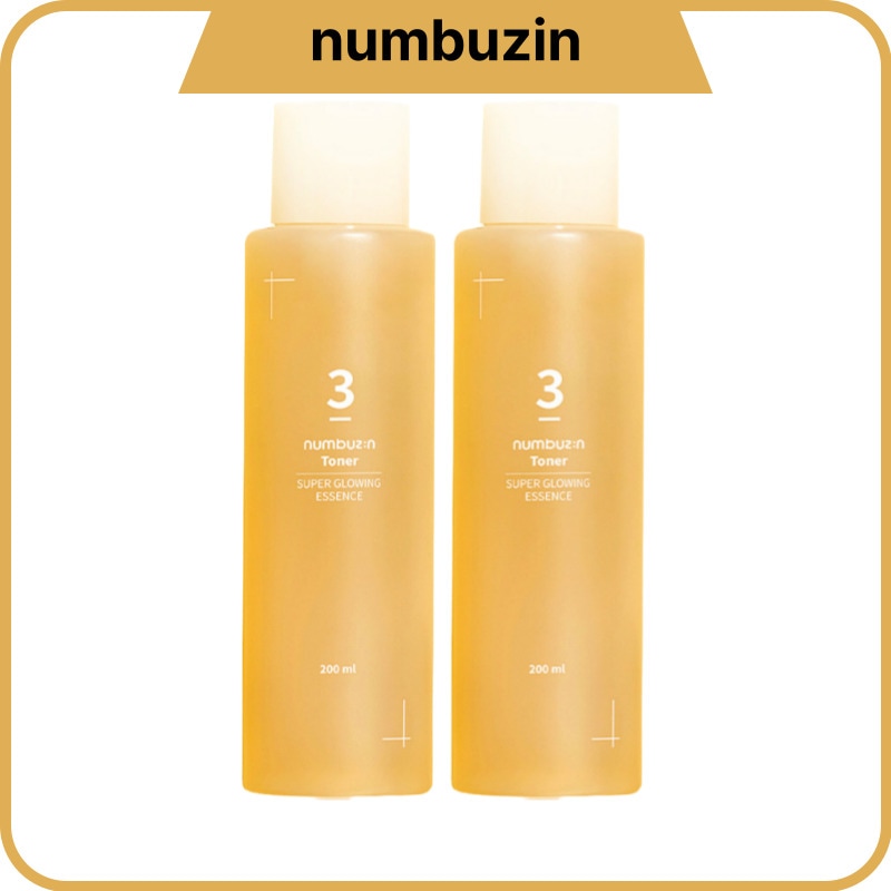 [ダブル企画] 3番 結果いっぱい エッセンス トナー 200ml x 2