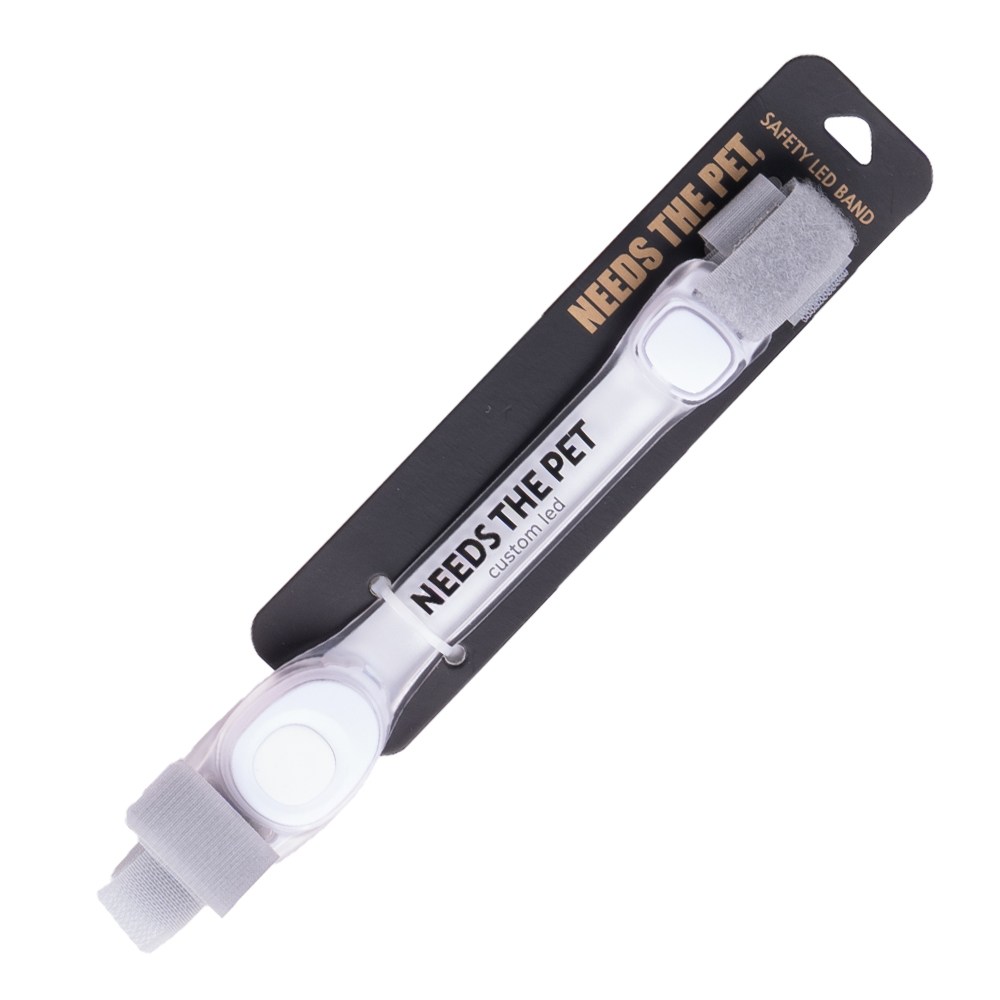 ニーズザペット子犬夜光LED CUSTOMバンドネックレス