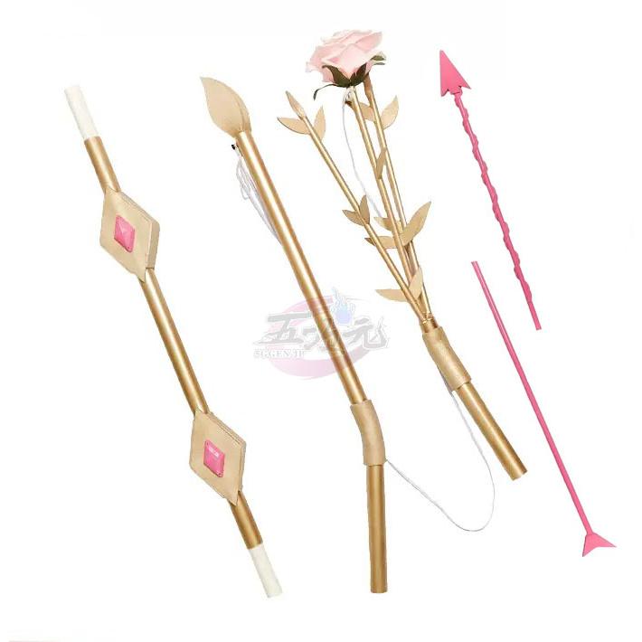 五次元 魔法少女まどかマギカ　まどマギ　コスプレ　 鹿目まどか　弓　矢セット　武器　道具