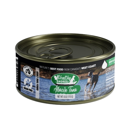 人気商品ランキング Healthy Shores 犬用ウエットフード[アルバコアツナ(ビンナガ)]170g*24缶 ドッグフード