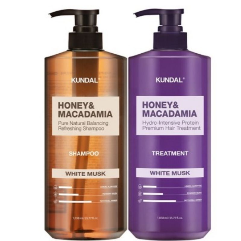 シャンプー1058ml＆トリートメント1058ml プレミアムヘアケアスペシャルセット(White Musk)