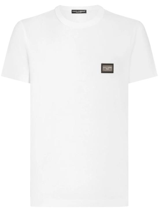 DOLCE & GABBANA Men T-Shirts G8PT1TG7P1BW0800 White