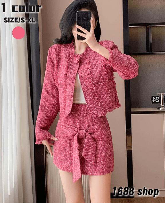 上下セット セットアップ トップス+スカート　2点セット シャツ　ハイウエストスカート　花柄　ジャケット　長袖シャツ　タイトスカート　 ひざ丈スカート パーティー お嬢様 OL 上品 オフィスレディ 4,725円