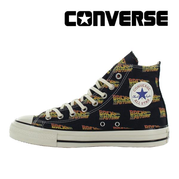 コンバース CONVERSE スニーカー メンズ レディース オールスター US LG HI / バック・トゥ・ザ・フューチャー ブラック シューズ [2024年秋冬新作]8月30日発売