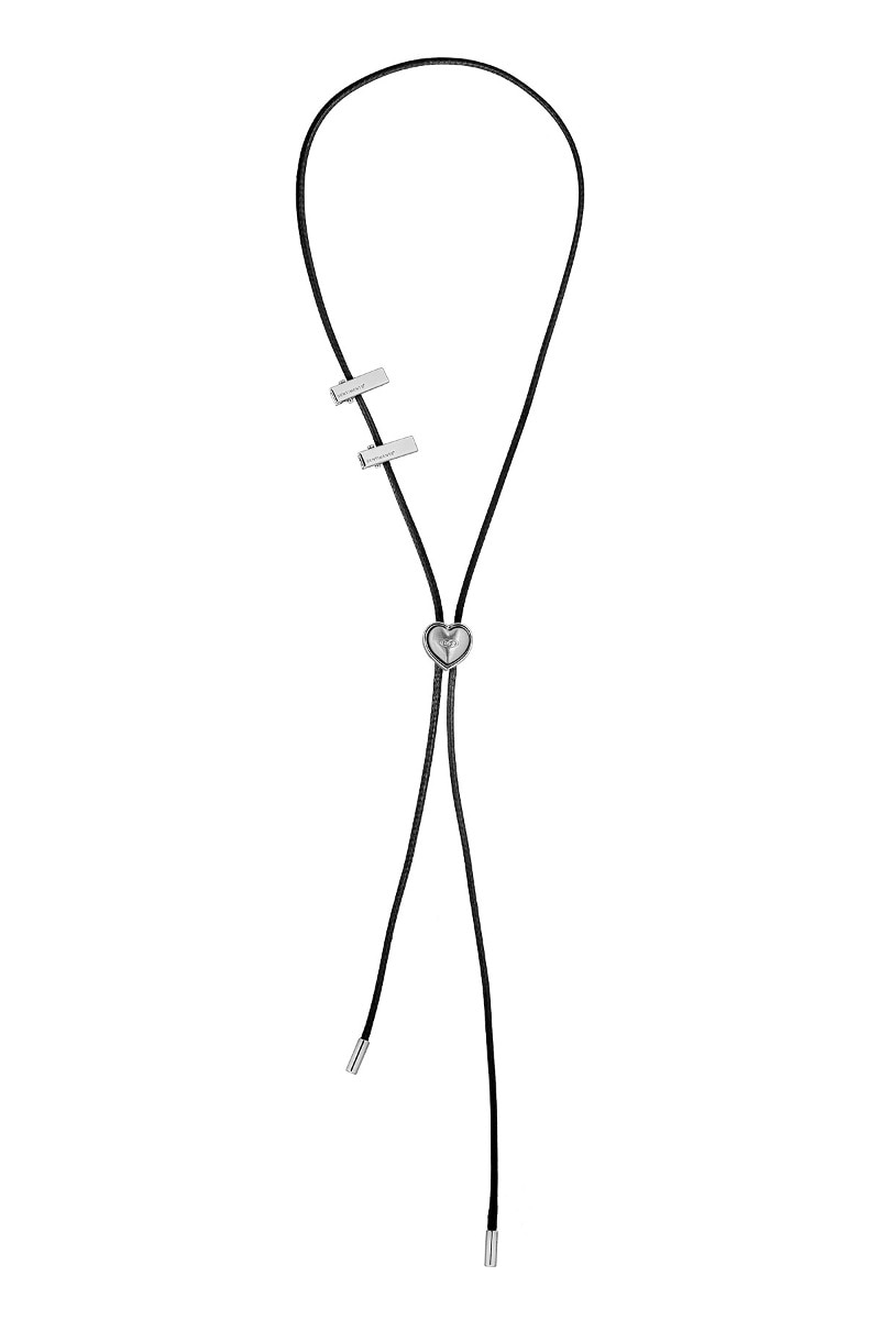 【SENTIMENTS】 NO.483 [SILVER] HEART CODE LOCK NECKLACE