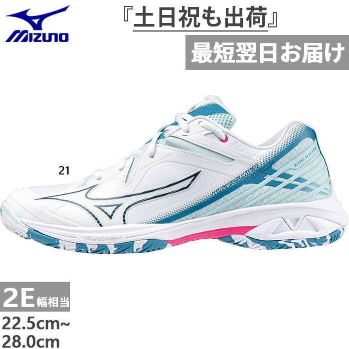 2E幅 メンズ レディース ウエーブクロー 3 FIT バドミントンシューズ ローカット 日本バドミントン協会検定合格品 71GA2442