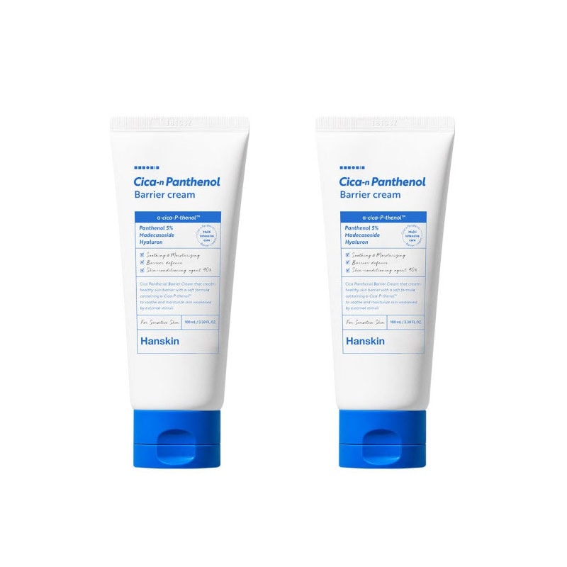 【1+1】 シカ パンテノール バリアクリーム100ml x 2個
