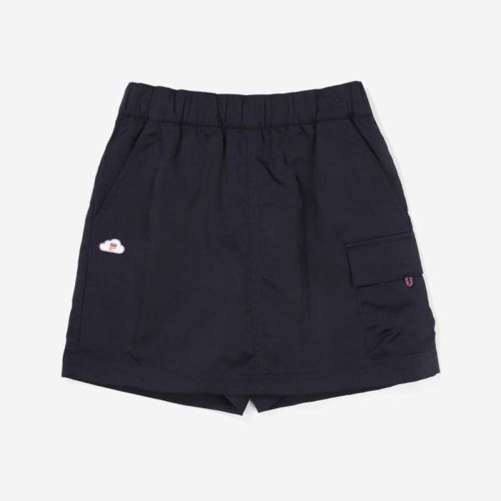 [FILA KIDS] 女の子用キャンピンググラフィックスカートパンツ (FK2SKF2101F_DID)