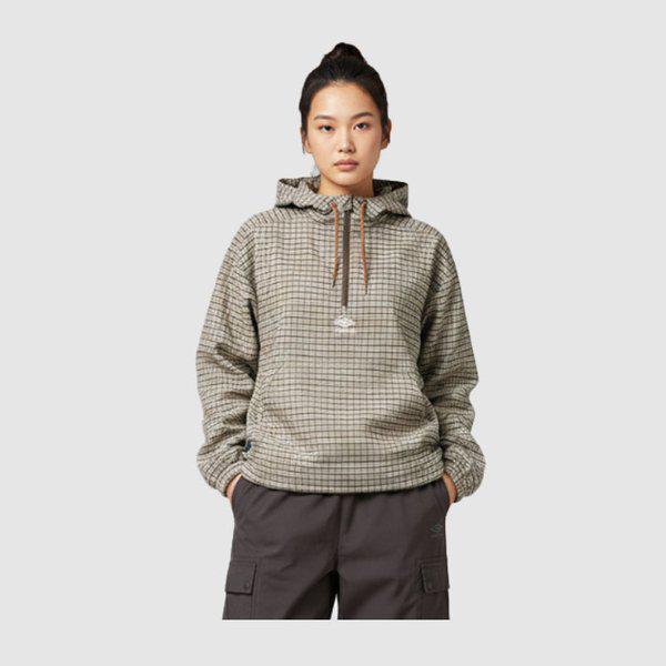 オーバーフィットパイピングフードアノラックUR121CWT11-BPT2 20,891円