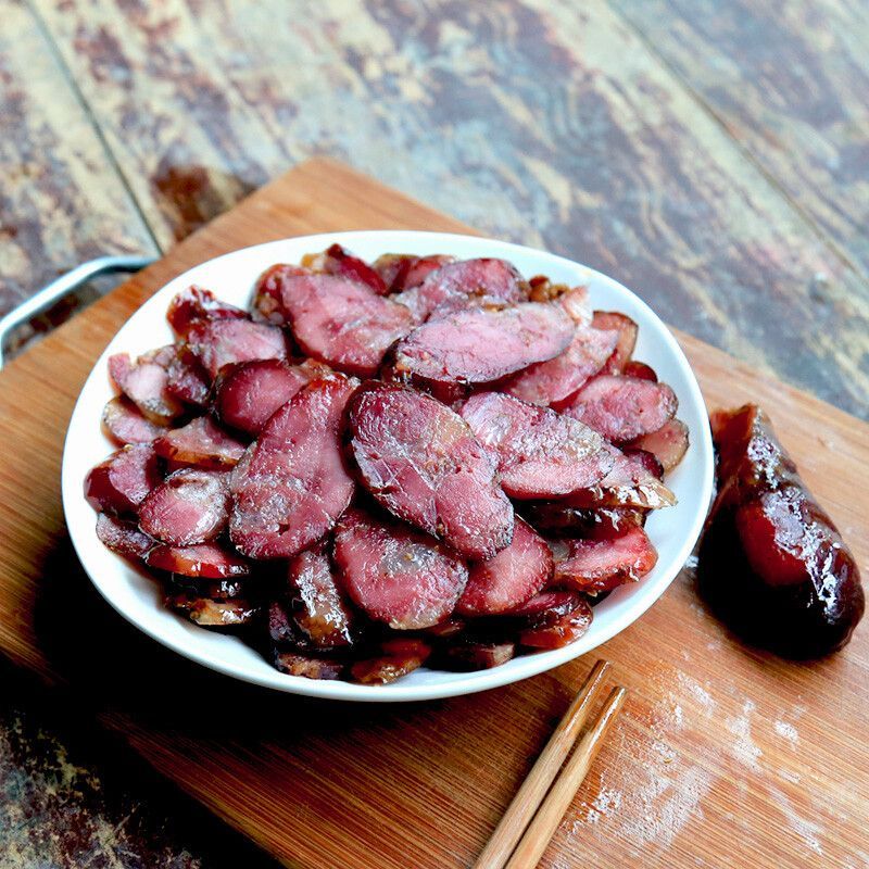 貴州腊肠ソーセージ腊肉畢節農家自家製燻製本格四川風味特産品野猪純肉澱粉