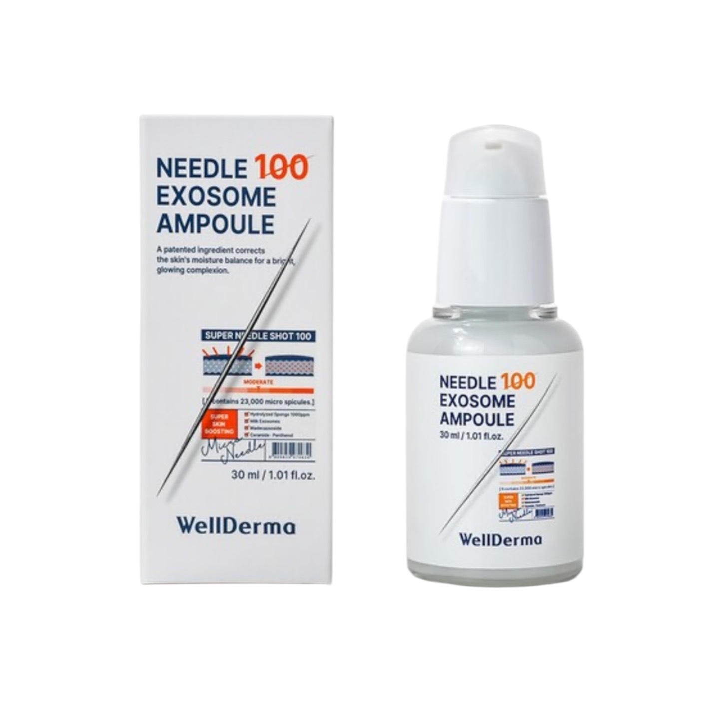 ニードル100 エキゾソーム シフキュール アンプル ニードルショット 30ML(毛穴管理) 4,352円