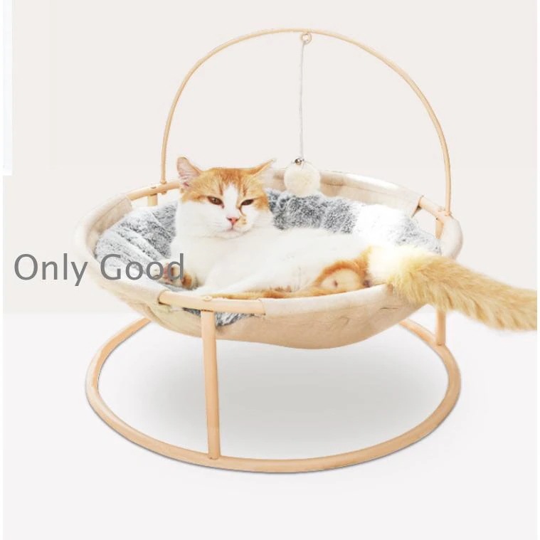 猫ベッド ハンモック ペットベッド 犬猫用 組立簡単 犬猫用 四季適用 寝床 キャット ネコベッド 猫用品 ペット用品 滑り止め 通気性 丸洗える 小型犬猫
