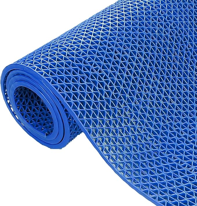 業務用滑り止めマット PVCゴムマット ウォーキング用滑り止めマット 厚さ5.0mm 透水性マット 排水マット 浴室マット プール底マット 玄関マット 滑り止めマット 屋外 抗菌 速乾 フリー DIY 5,008円