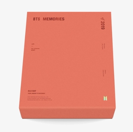 BTS MEMORIES OF 2019 BLU RAY メモリーズブルーレイ韓国公式未開封