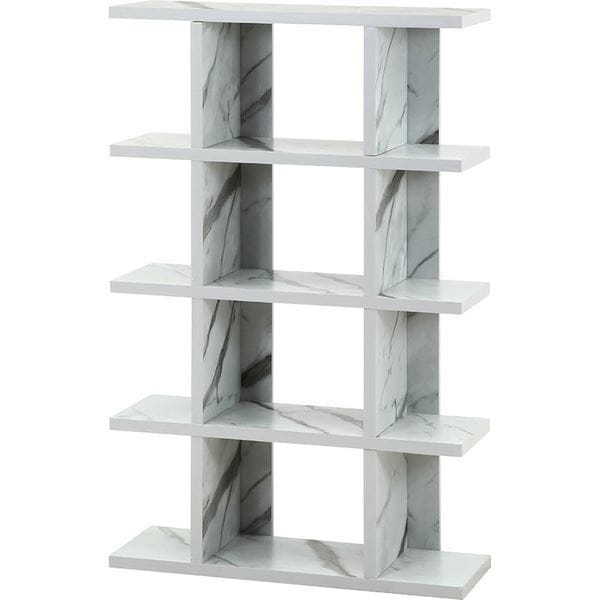 不二貿易 59276 FUGA オープンシェルフ5段 大理石 メーカー直送