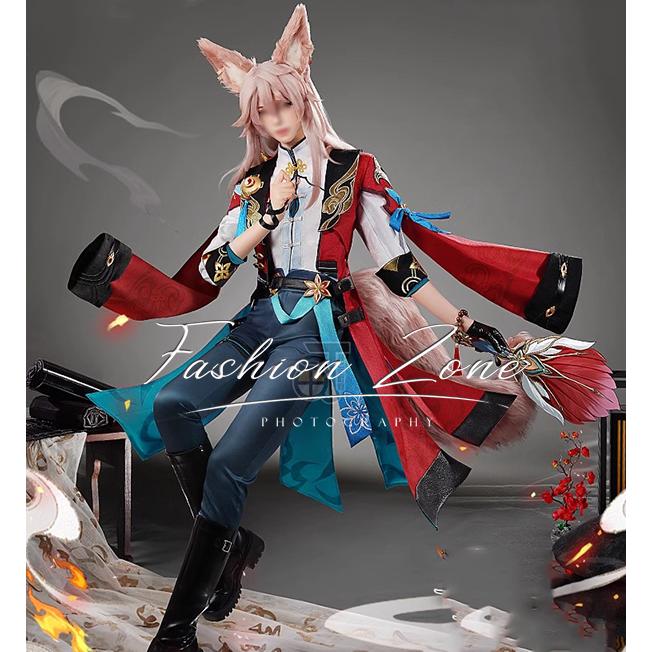 崩壊：スターレイル 風 椒丘 Jiaoqiu コスプレ衣装 ウィッグ 靴 cosplay ハロウィン 演出服 変装