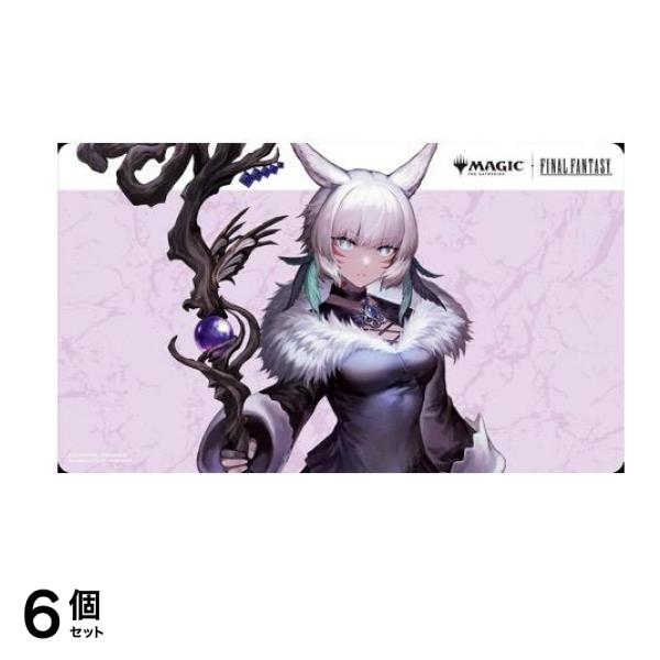 MTG FF マジックザギャザリング ファイナルファンタジー プレイヤーズラバーマット MFR-07 ヤシュトラルル 1枚入 6個セット