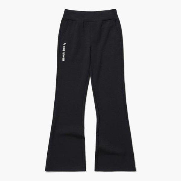 M パンツ UQC QQ122OFP14-BLK ウーマンズ モーダル ダブルテンション ブーツカット パンツ / BLACK