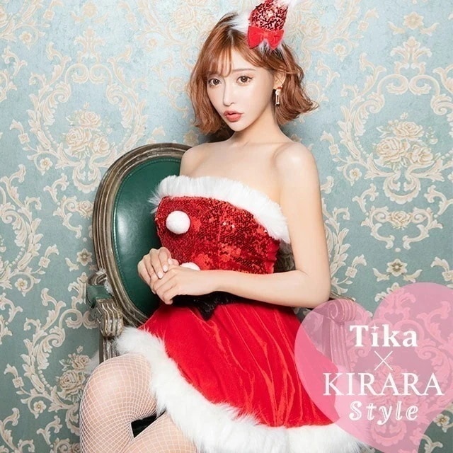 サンタ コスプレ 衣装 キャバ 大きいサイズ エロ キャバ嬢 赤 激安 ワンピース セクシー キャバクラ キャバドレス サンタ衣装 コス コスチューム サンタコス サンタコスプレ レディース 大人 2 5,517円