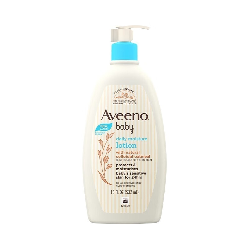 エヴィノ（Aveeno）ベビーローション天然オートミール水分補給保湿子供クリームベビーボディクリーム秋冬うるおいスキンケア倍ケアボディクリーム532 ml