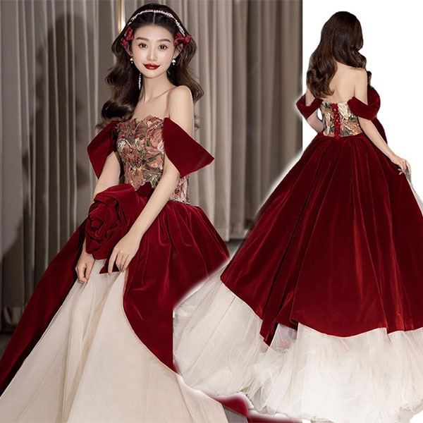 ドレス 大人 ピアノ 発表会 ロングドレス 演奏会 結婚式 母親 ドレス ピアノ発表会 袖付き ワンピース ブライズメイド 半袖 演奏会ドレス 演奏会用ドレス パーティードレス イブニングドレス