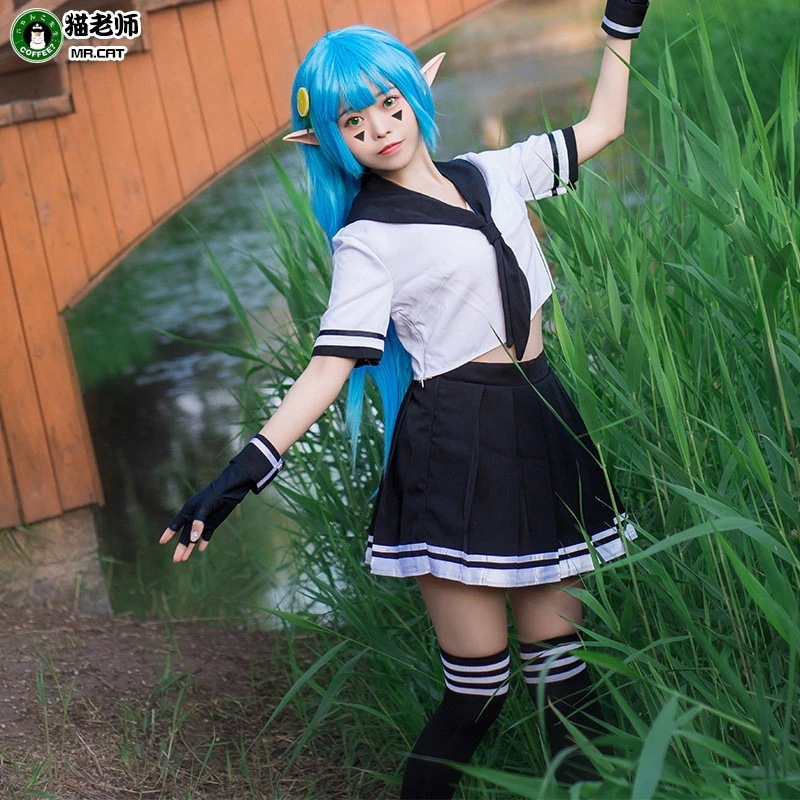 猫先生凹凸安莉潔cos衣装フルセットコスプレ世界服jk制服レモン妹女装