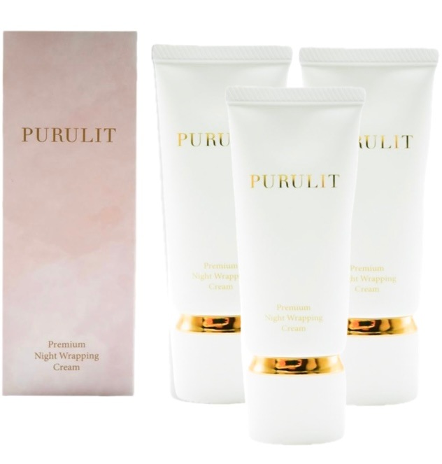 プルリット プレミアムナイトラッピングクリーム 高保湿マスク PURULIT