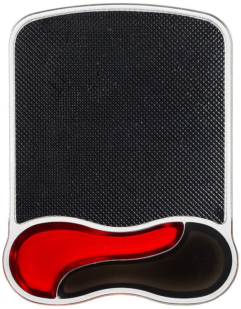 （まとめ買い）アコ/ブランズ GEL Waveマウスパッド レッド K62402JP [x3]