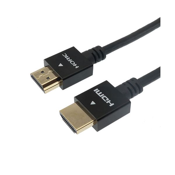 [5個セット]HDMIケーブル 1m ブラック HDM10-494BKX5