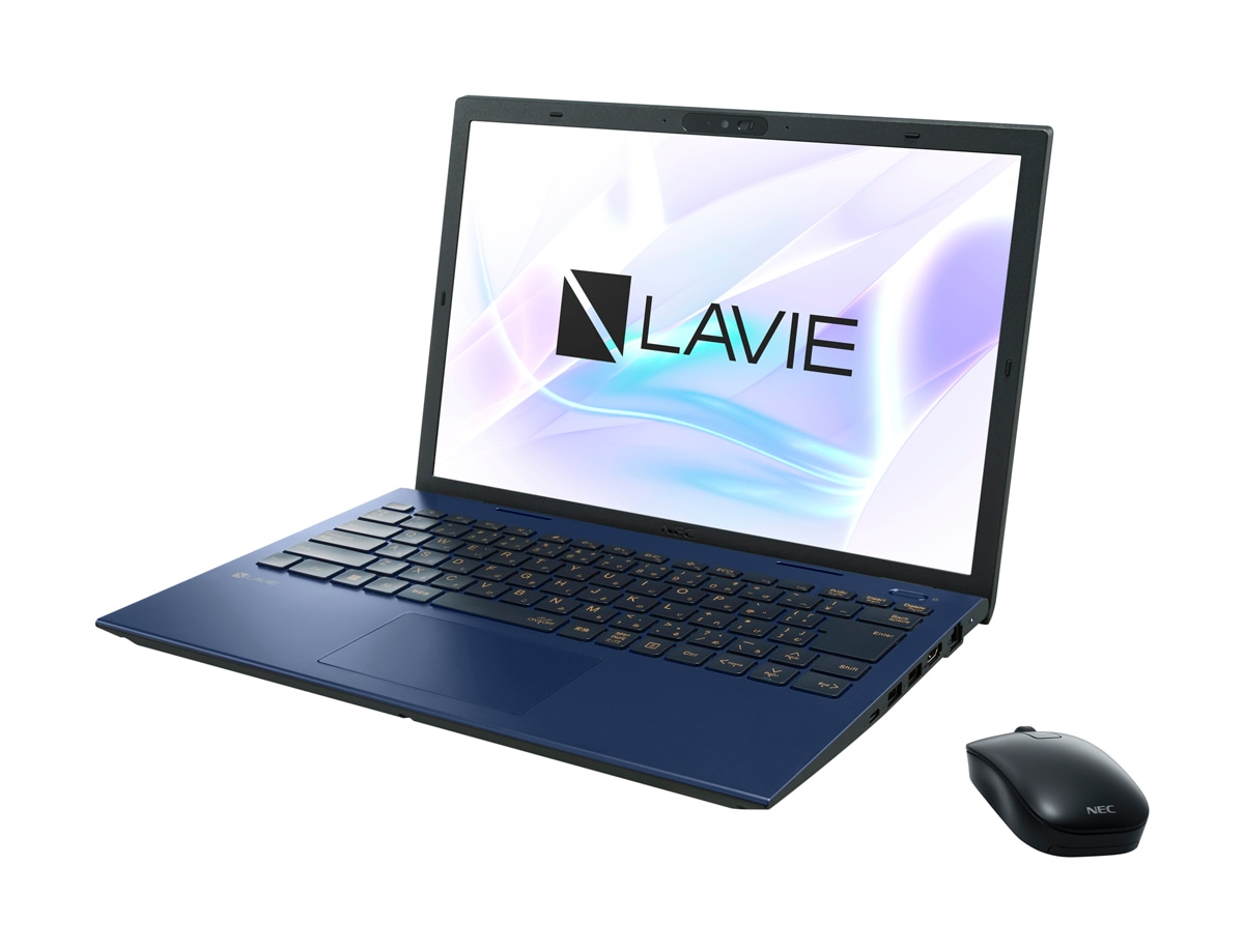 NEC ノートパソコン N1475/GA(14型/Windows11/Office2021/Core i7 1255U/メモリ16GB/SSD512GB)ネイビーブルー PCN1475GAL 76,890円