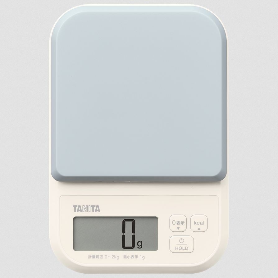 （まとめ買い）デジタルクッキングスケール ブルー KJ-220-BL [x3]