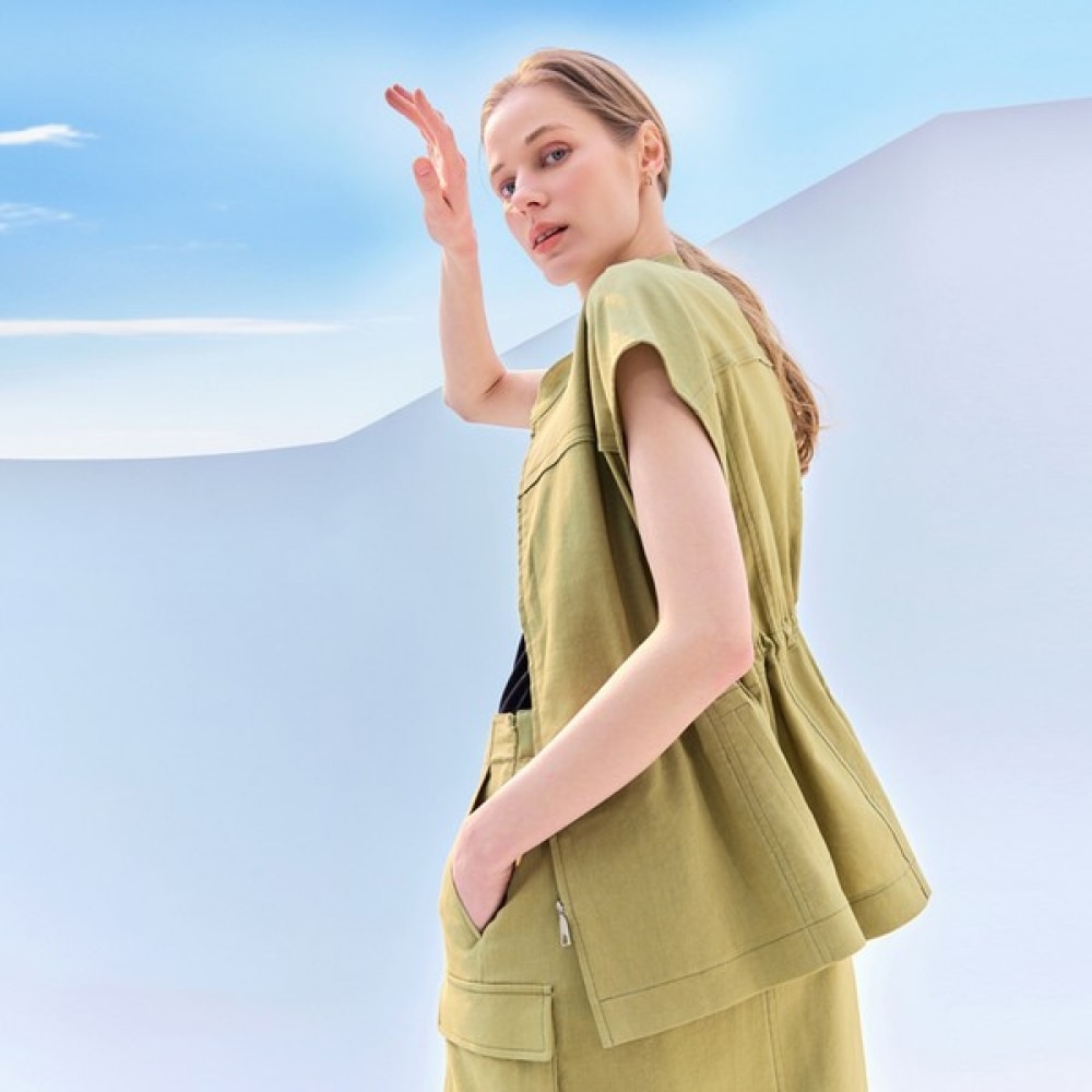 (S ソレシア) S-ソレシアウエストストリングジップアップベスト SOO5WVS320 8,582円