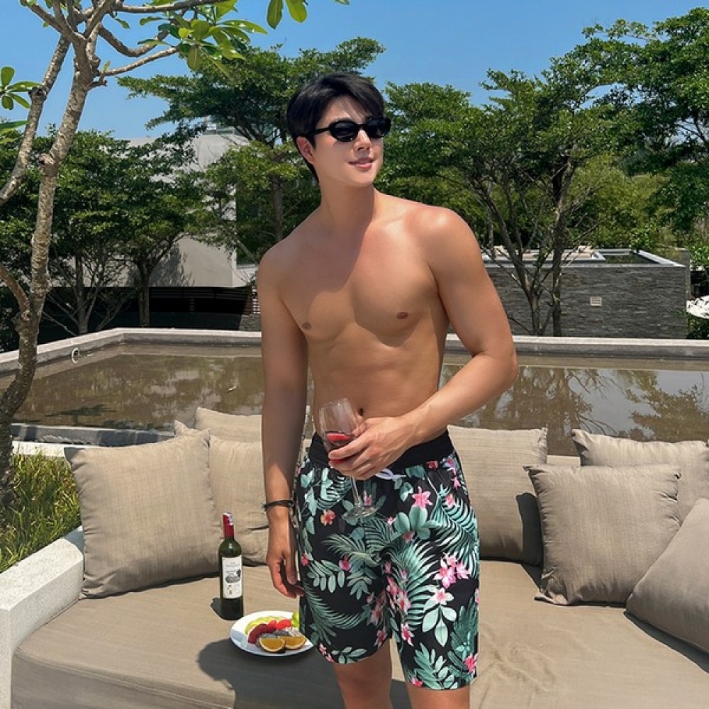 (ビバラップ) イスラメンズスイムスーツ SW15824F リゾートスイムスーツビーチパンツショーツビーチウェア