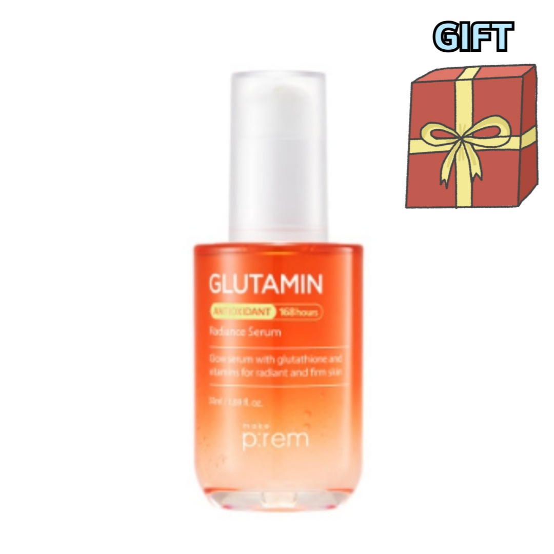 グルタミン 抗酸化光彩 セラム, 50ml(ブライトニング効果/シミ改善/色素沈着予防/集中美容液/メラニン抑制/保湿/抗酸化/ツヤ/シミ/栄養/弾力/肌の均一度を改善/韓国コスメ/韓国正規品)