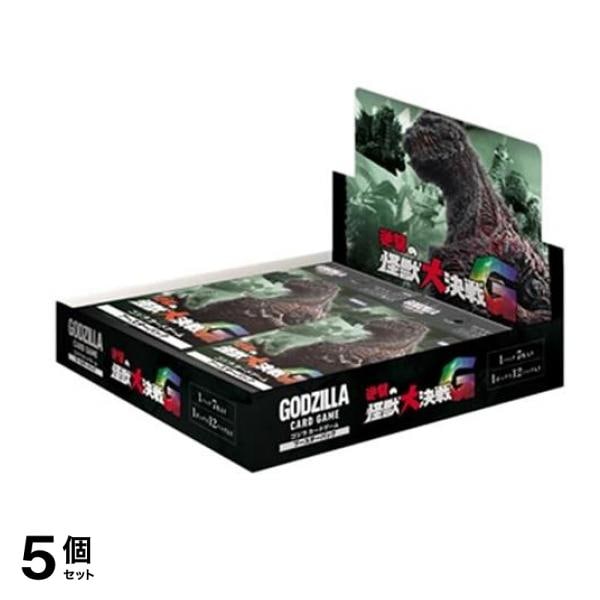 ゴジラカードゲーム ブースターパック 逆襲の怪獣大決戦G 12パック入BOX 5個セット