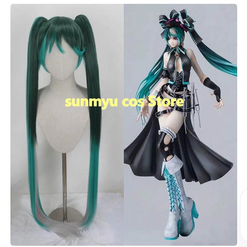ボーカロイド　初音ミク 　骸音シーエ 囚人と紙飛行機 コスプレウィッグ