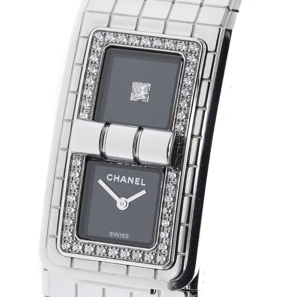 シャネル CHANEL H5145 コード ココ ベゼルダイヤ クォーツ レディース 良品 _963286【中古】
