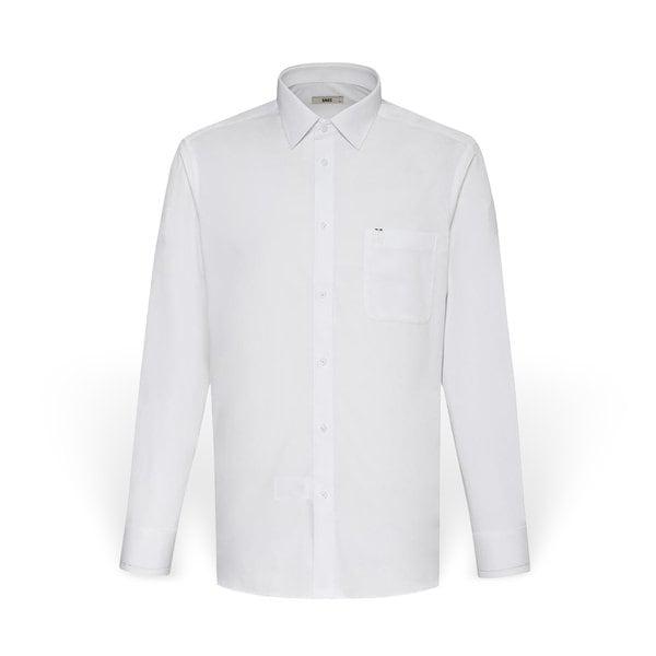 男性ドビー ジャカード レギュラーフィット 長袖シャツ DLA1SHDL111A1