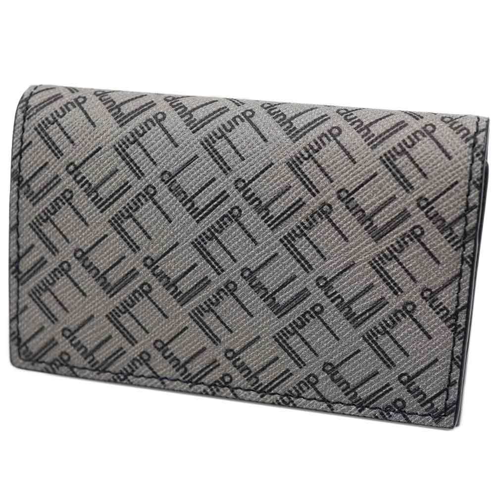 ダンヒル キーケース メンズ dunhill Signature Granite Leather グレー DU24F2178LT038R