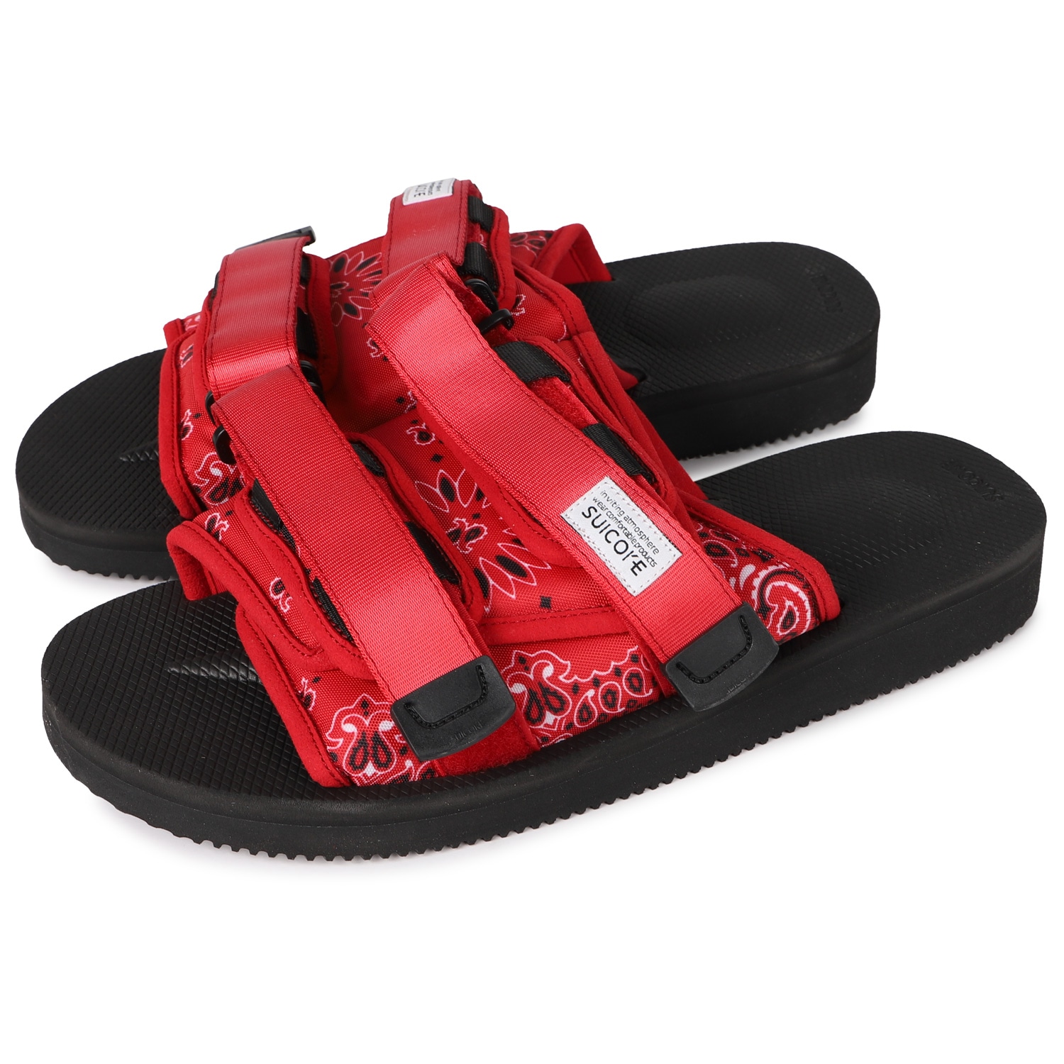 サンダル メンズ MOTO-Cab レッド OG-056CAB-PT02