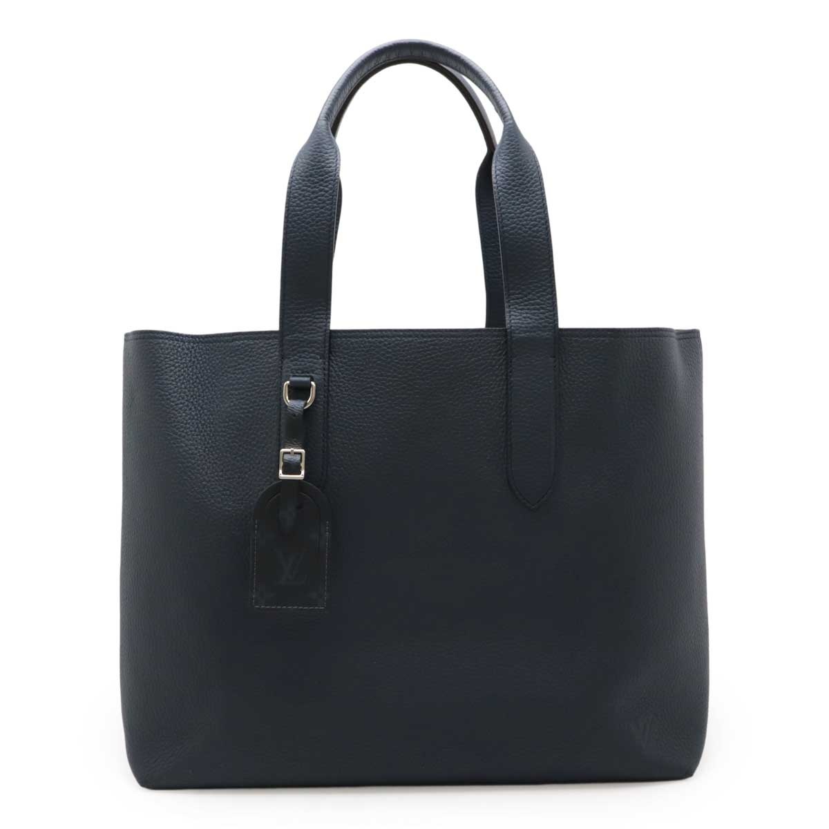 カバ ヴォワヤージュ NV トートバッグ ショルダーバッグ トリヨンレザー ネイビー 紺 シルバー金具 M5324