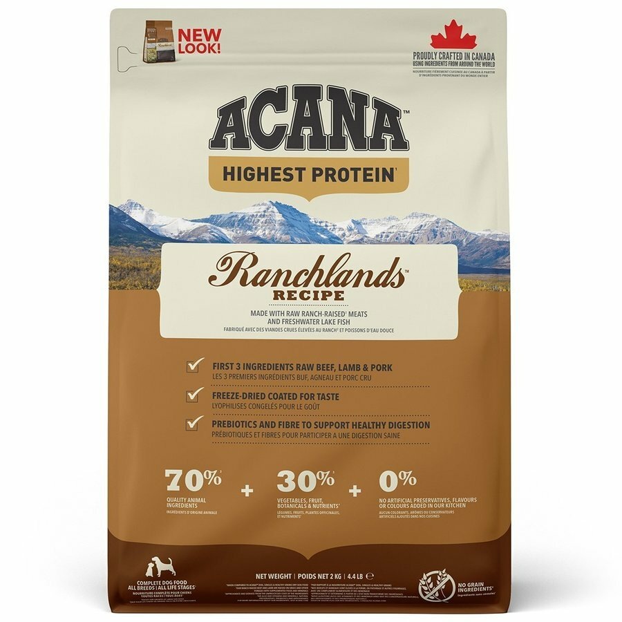 【正規品】アカナ ランチランド 2kg 4,925円