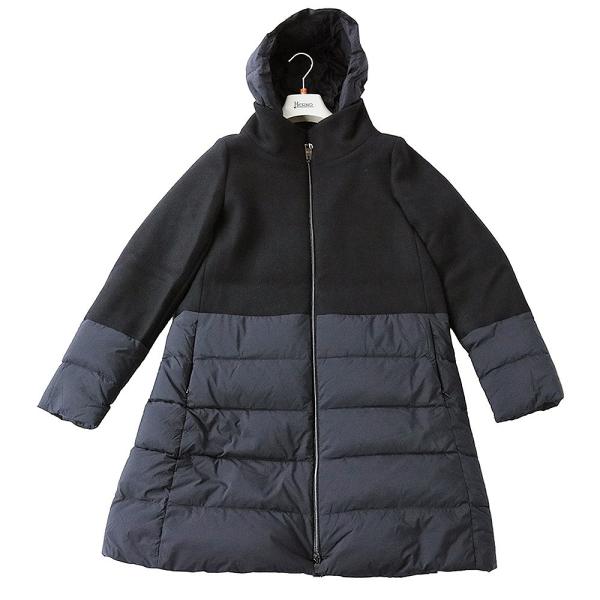 ヘルノ HERNO ダウンコート PI001965D-33432R-9300-40 レディース アウター ブラック