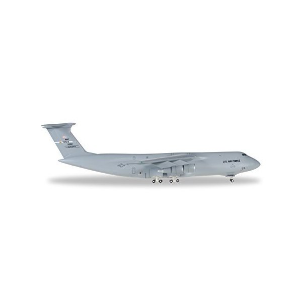 Herpa 529549U.S. Air Force Lockheed C 5Galaxy 60th Air Mobility Wing， 22D Airlift Squadron 並行輸入品