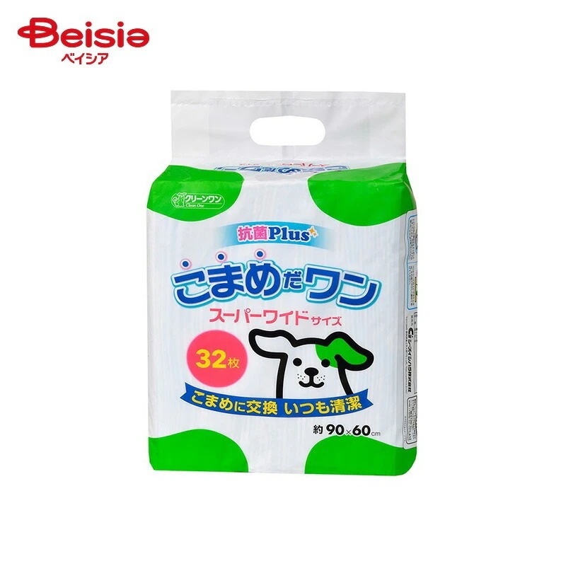 シーズイシハラ クリーンワン こまめだワン スーパーワイド 32P×4個 ペット
