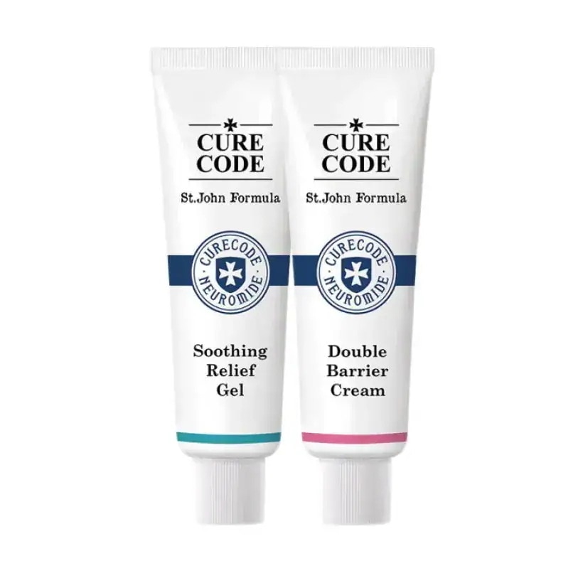 バリアケア2種(クリーム+スライディングジェル) / バリア機能回復 保湿 鎮静 乾燥肌 水分クリーム 並行輸入品