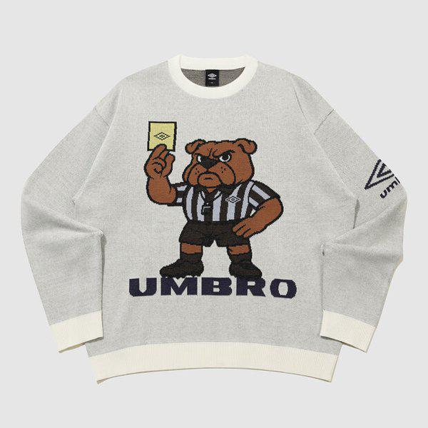 ダービードッグ レフリー ニット セーター スイートコーン UR121CST31 SCW0