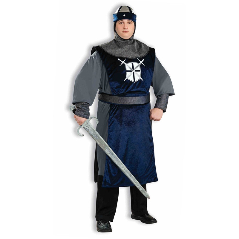 コスプレ 仮装 円卓の騎士 Plus Size (大きいサイズ) 【 コスプレ 衣装 ハロウィン 仮装 コスチューム 大きいサイズ メンズ パーティーグッズ 男性用 剣士 余興 大人用 戦士 】