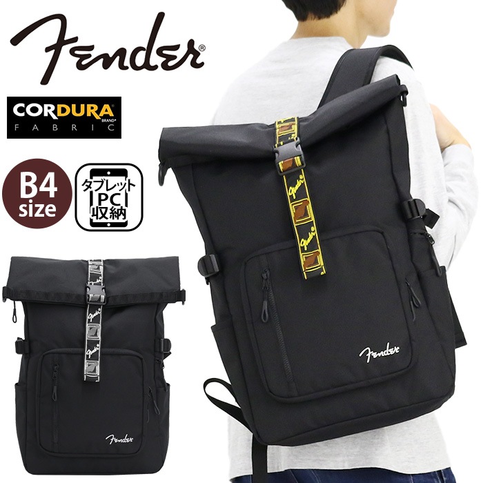 リュックサック フラップ かぶせ コーデュラロールリュック リュック バッグ B4 A4 17L ロゴ 男性 男子 おしゃれ