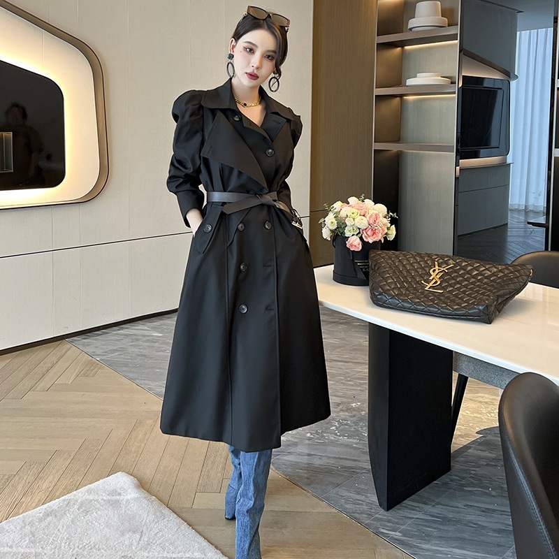 【Fellow 20％割】【JY.上品】 ウインドブレーカー 膝上 ロング丈 ベルト付き 秋秋冬 コート チェスターコート トレンチコート アウター フォーマル 同窓会 披露宴 卒業式 結婚式 演奏会